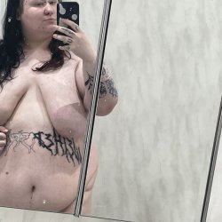 Fat ugly goth slut